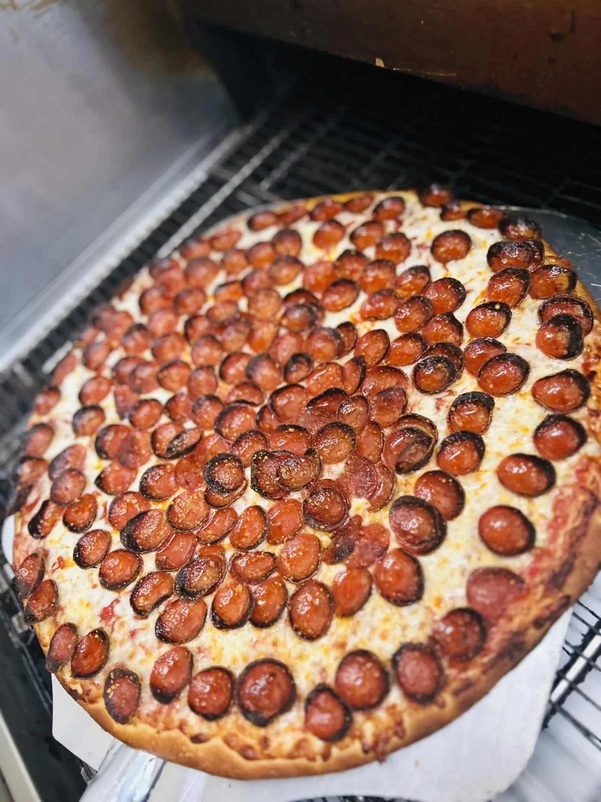 Crisped pepperoni cups