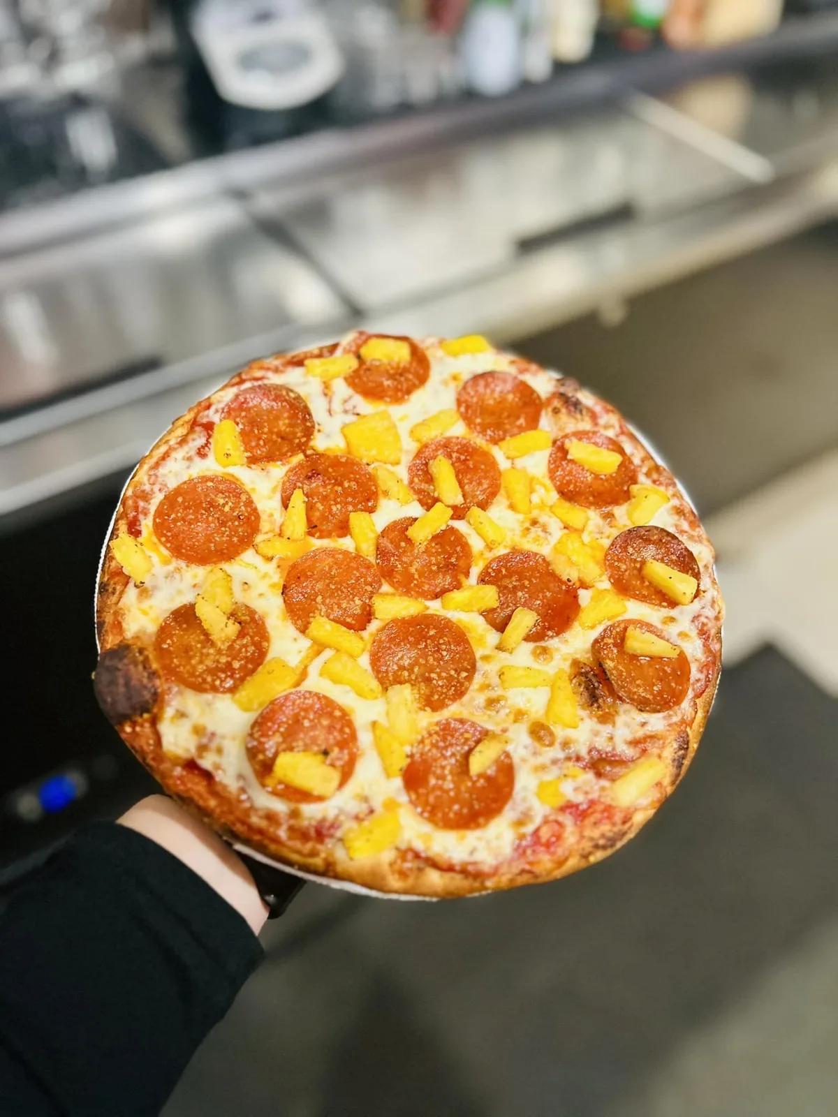 Pepperoni & pineapple
